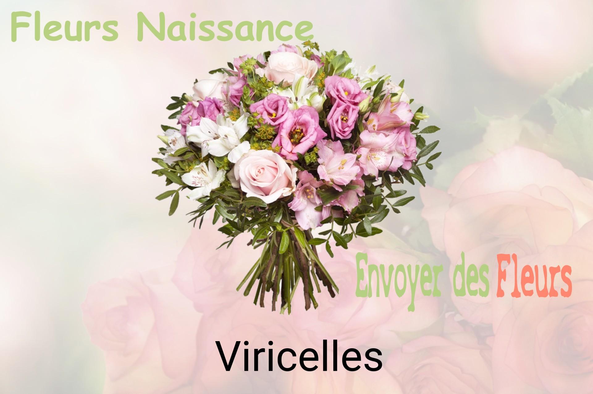 Bouquet de fleurs de naissance livré à Viricelles